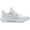 New LiNing Liuyun Cushioning, Slip Resistant, And Abrasion Resistant Low Top Running Shoes White Blue Orange AGLR033-3