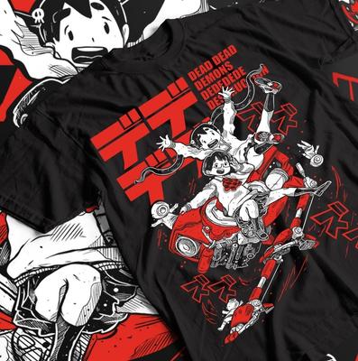 Anime Manga Dead Dead Demons T-shirt, Inio Asano Tee, Unisex Cotton Shirt