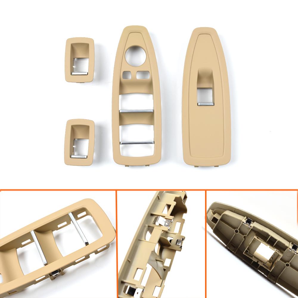 LHD RHD Car Interior Door Window Regulator Button Cover Trim For BMW 1 3 4 Series F20 F30 F31 F34 F35 F36 318i 320i 330i 335i