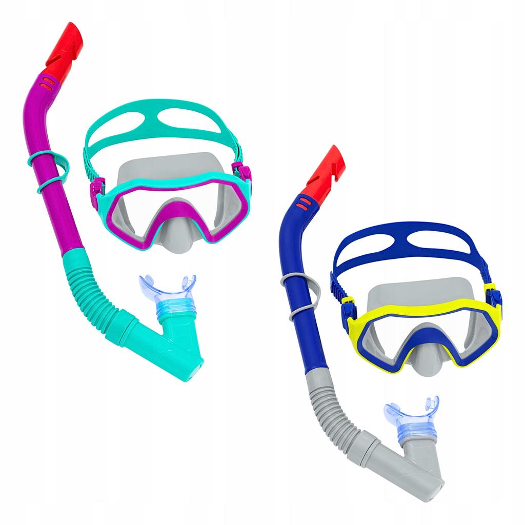 Tauchset: Maske mit Schnorchel, Schnorchel, Schwimmbrille Bestway