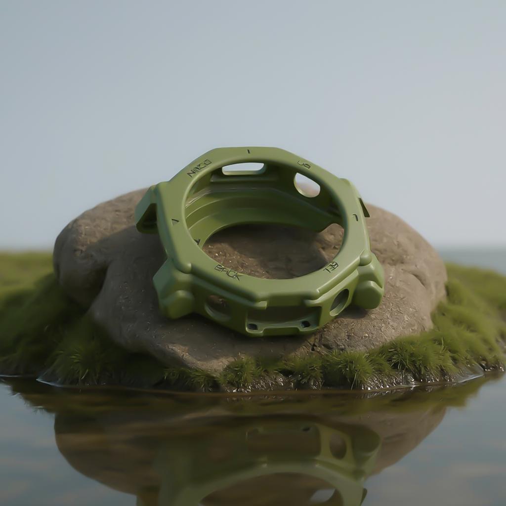 Custodia per Amazfit T-Rex 3Pro 48mm [Senza Proteggi Schermo], Custodia Protettiva Ultra Sottile Morbida in TPU con Bordi Antiurto.