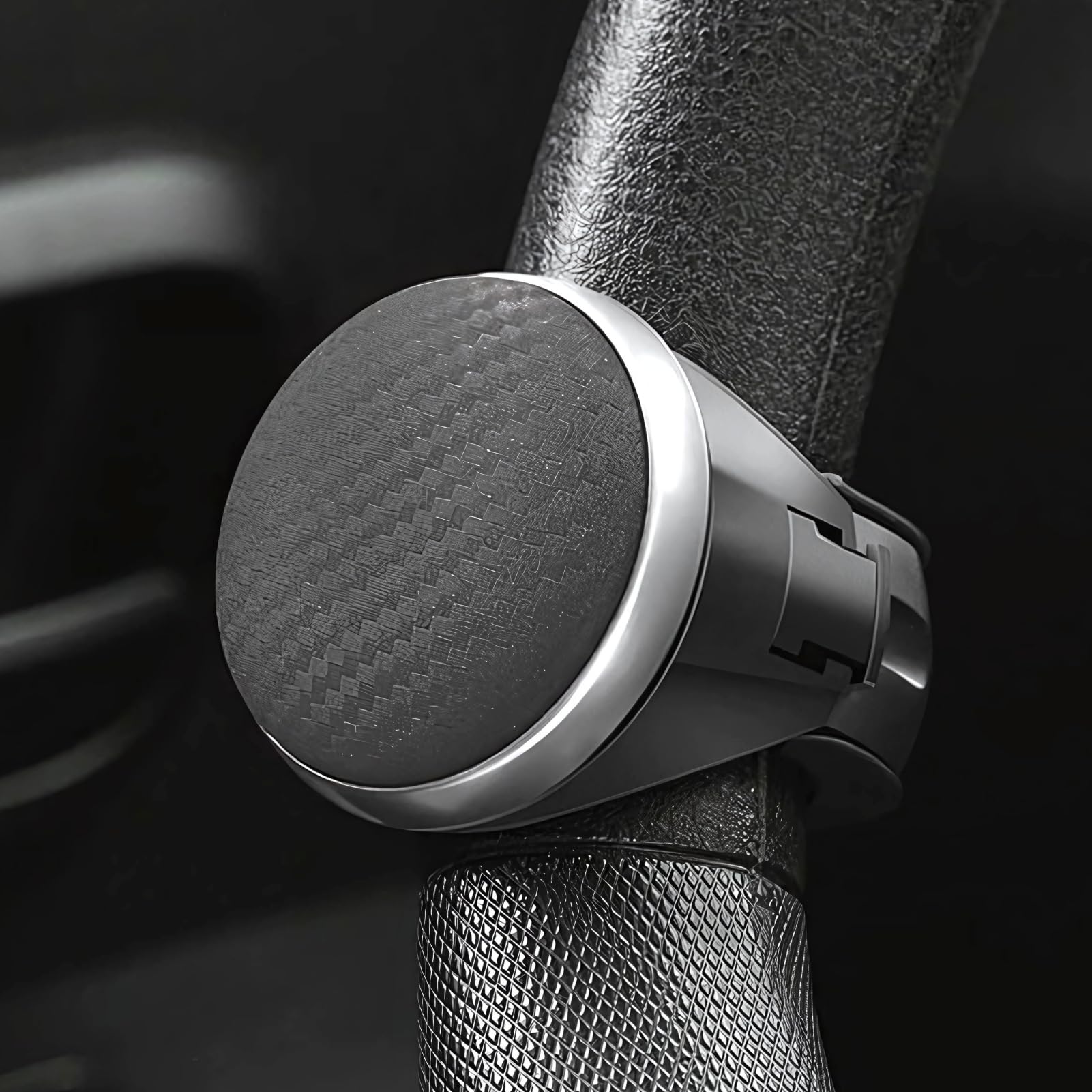 

Donaly Steering Wheel Spinner, 360 Degree Rotation, Bearing Construction, Diameter 1.4 - 1.8 inches чёрный