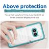 For Nothing Phone (2a) Phone Case WANLONFENG XC Series TPU Acrylic Cover with Tempered Glass (Big Lens Hole)