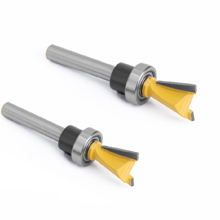 Professional Heavy Duty Dovetail Router Bit Professional Wood Joinery Tool 1/4 Shank With High Durability Cutting Edges