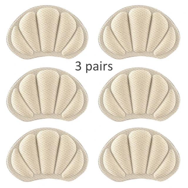 

6Pcs Sports Heel Sticker Insoles for Running Shoe Size Reducer Filler Liner Protector Heel Pain Relief Self-adhesive Cushion Pad