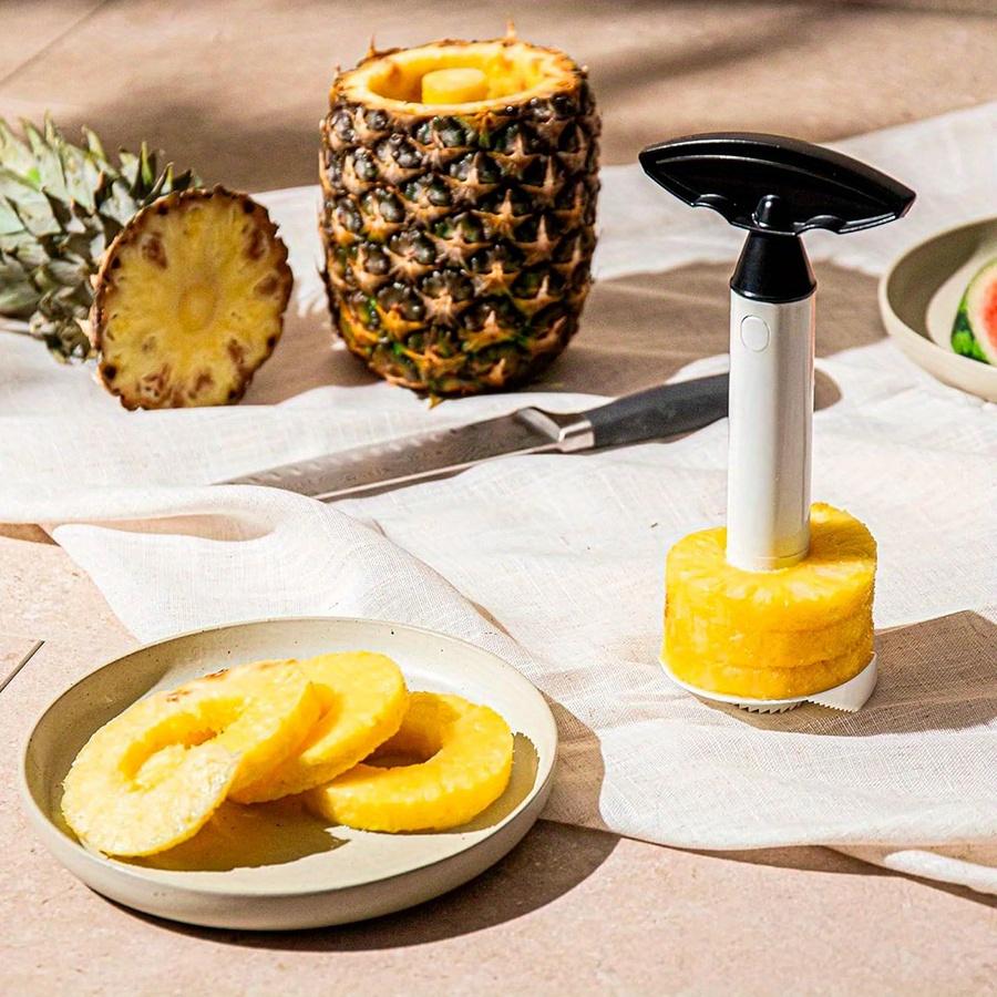 1pc Plastic Pineapple Peeler & Corer - Easy to Use Core Remover Tool for Home Kitchen Family-Friendly Quick Fruit Prep Home JXB