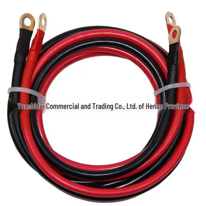 45MM Red & Black Alligator Clips, Pure Copper Jumper Cables, Flexible Car Battery Booster Tool