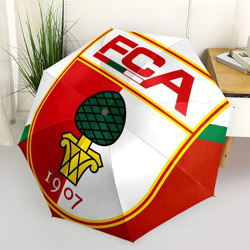 

FC Augsburg, Crest Automatic Opening and Closing, 8 rib Structure Portable Umbrella, Suitable for Men and Women in All Seasons Perfect Gift