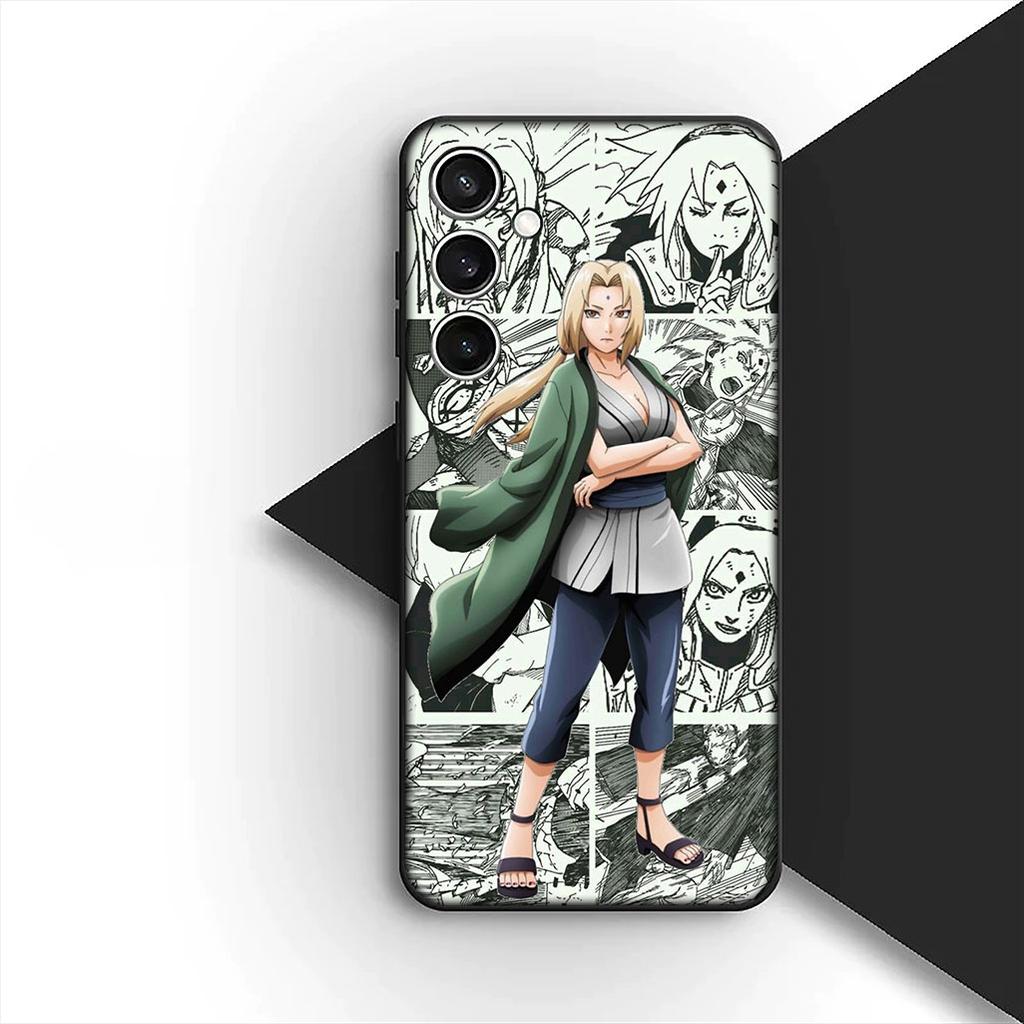 Cover for Samsung Galaxy S24 S25 S23 FE Ultra Plus S7 Edge S25+ S23+ A56 5G Casing Phone Case Tsunade Narutos Pain Akatsuki