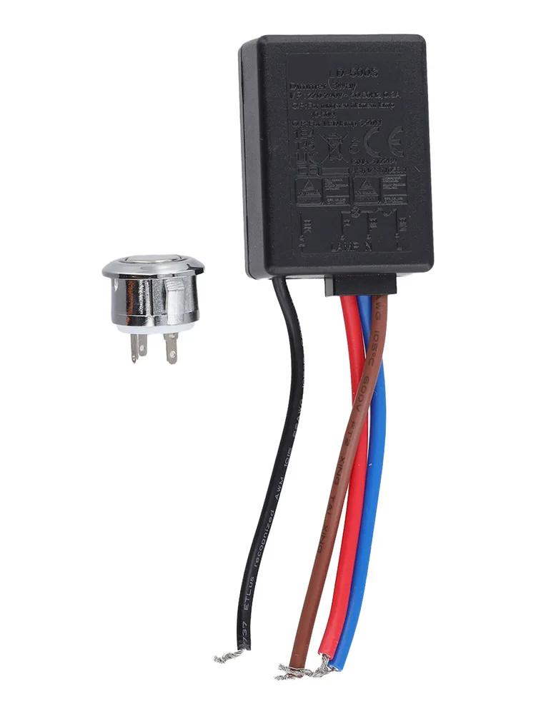 

3 Way Touch Dimming Dimming/ON OFF Inductive Switch Touch Switch 220V Black Inductive Switch PVC High Quality Brand New China Mainland