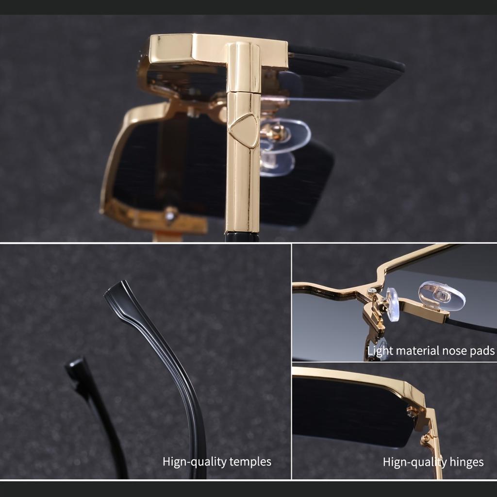 Retro Women Sunglasses Luxury Brand Design Fashion Vintage Sun Glasses For Female Square Alloy Frames Shades Eyewear UV400