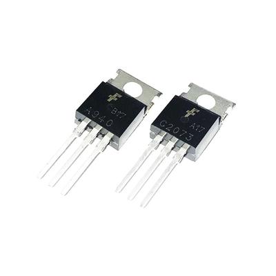5 paires 2SA940/2SC2073 A940/C2073 AMP Transistor de sortie FSC TO-220 KSA940 + KSC2073 A940 + C2073 PNP NPN amplificateur de puissance TRANSISTORS TO220 10 pièces