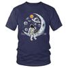 Crypto Bitcoin Btc To The Moon T Shirt Unisex Cotton TShirt Streetwear Tshirt Short Sleeve Astronaut Cryptocurrency Tees Tops