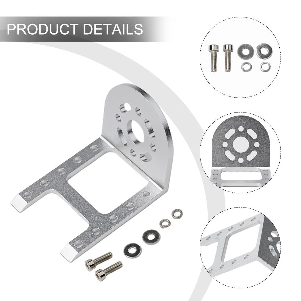 Heavy Duty Aluminum Alloy Motor Mount Seat Base Bracket Perfect for RC Boat with 36/40 Series Brushless Motors
