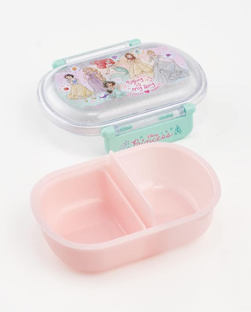 Skater Bento Disney Princess for Made In Box, 360ml, 23, Antibacterial, Girls, Japan, QAF2BAAG-A