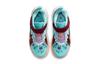 Nike Lebron 18 Low 'Floral' James 18 Hook and Loop Low Top Performance Basketball Shoes Blue Red DN4176-400
