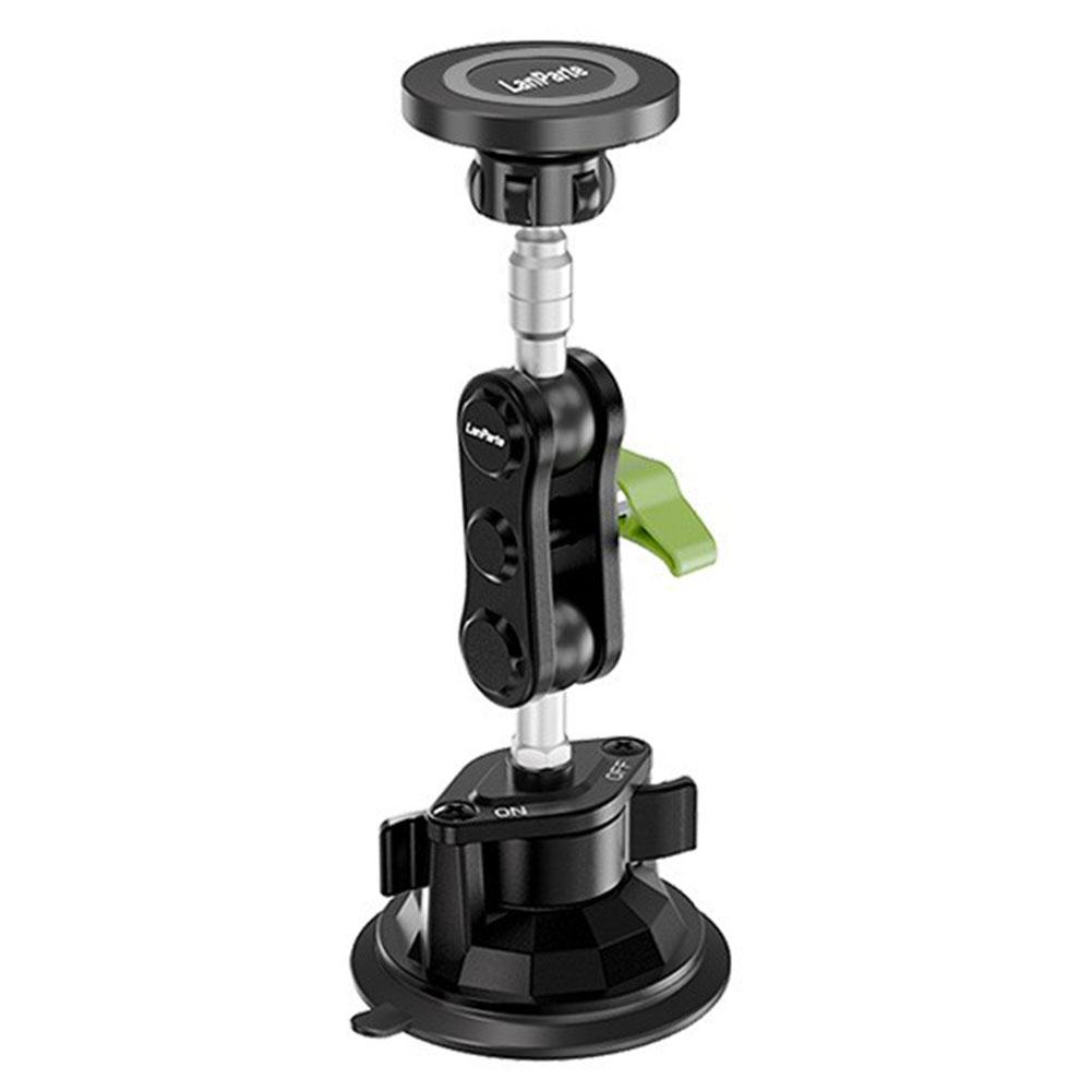 Magnetic Car Phone Holder 360° Rotation Metal Phone Holder Suction Cup Car Phone Mount for iPhone Samsung All Smartphone