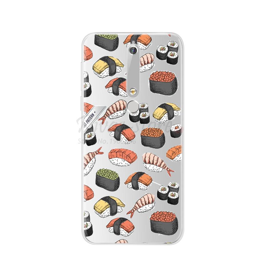For Nokia 6.1 Nokia6.1 Phone Case Soft TPU Silicone Case For Nokia 6.1 2018 / For Nokia 6 2018 TA-1068 TA-1043 Case Back Cover