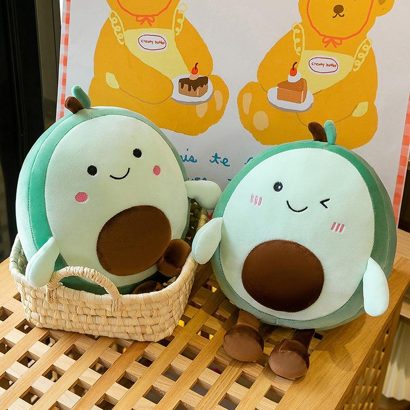 New Avocado Doll Plush Toys Cute Girl Sleeping Pillow Rag Doll Cushion Birthday Gift