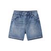 PEACEBIRD Women's High-Waist Denim Shorts