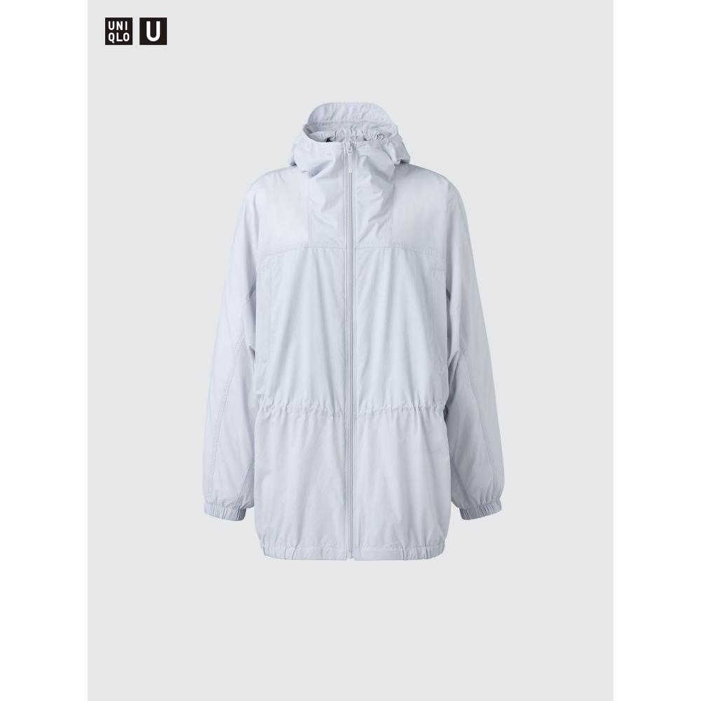 Uniqlo Japan Uv Cut Sheer Oversized Hoodie