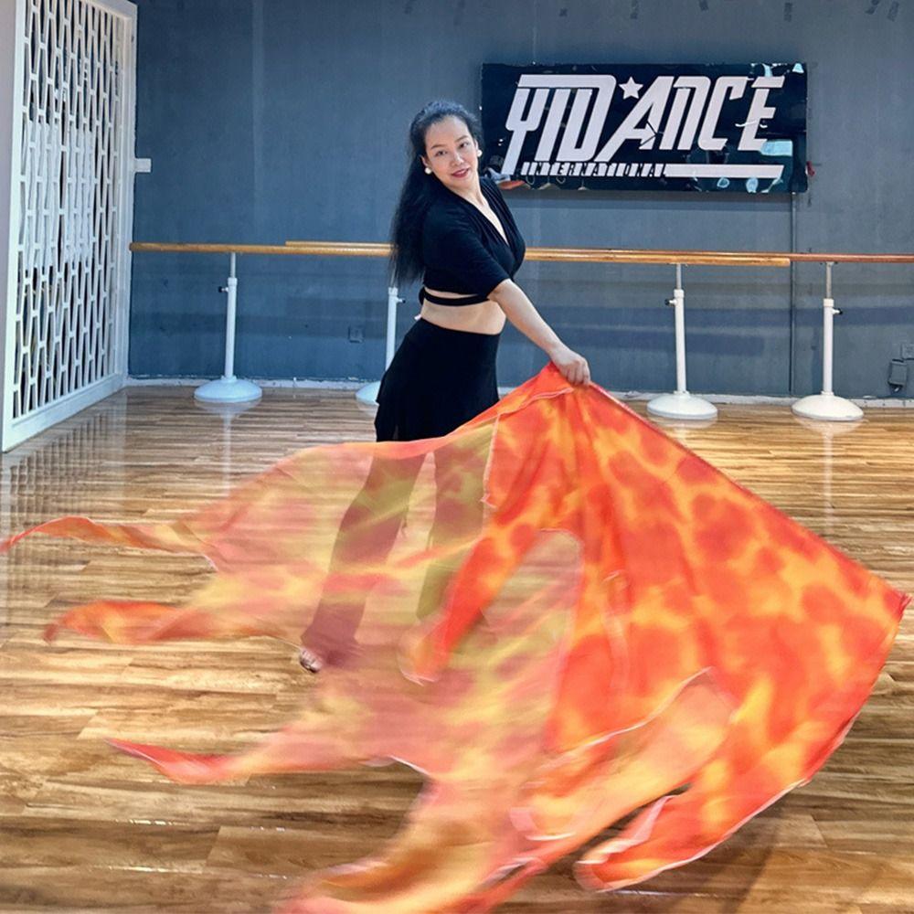 Scalable Rods Semi-circular Flags with Telescopic Sticks Colorful Scarves Flag  Dance Party