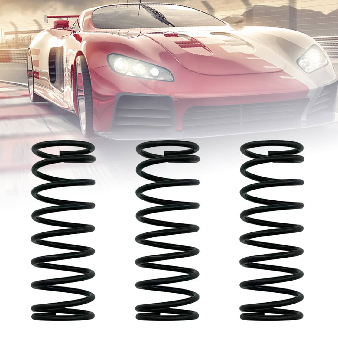 

Комплект пружин для педалей тормоза, газа и сцепления для гоночных рулей LOGITECH G25/G27/G29/G920/G923 (черный) чёрный