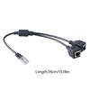 Multiple Device RJ45 LAN Networking Splitter 1 Male To 2 Female Y Adapter Cable Ethernet Extension Cable