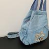 Denim Rucksack Damen Rucksack mit großer Kapazität