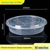 JingJingRS Disposable Round Food Container