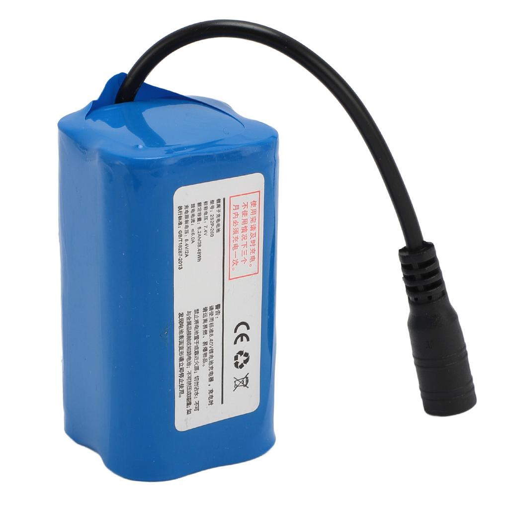 RC Boat Batt y, 5200mah Large Capacity Rc  ing Boat Batt y 7.4V Rechargble RC Boat Batt y Replacement for RC S ies Boats