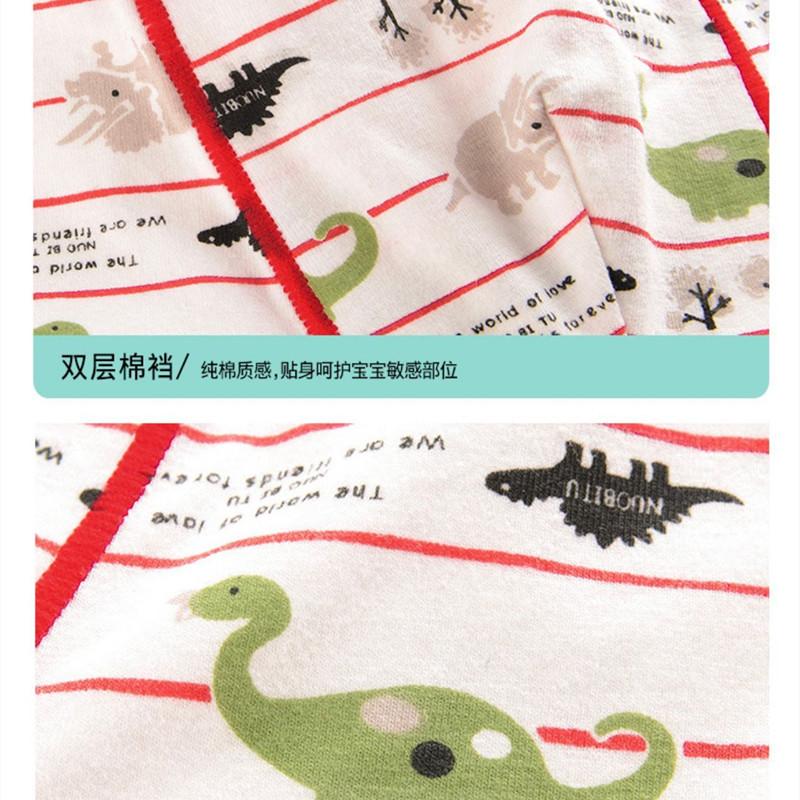 4Pc/lot Children's Cute Cartoon Boxers Boys Pure Cotton Soft Colorful Underpants Underwear Boxer