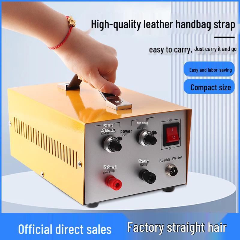 30A Portable Handheld Jewelry Spot Welder for Small Rings and Manual Pulse Welding