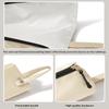 2-In-1 Heat-Resistant Pad And Storage Bag For Hair Curling Irons For Styling Equipped With Zipper Suspension Suitable For Desk
