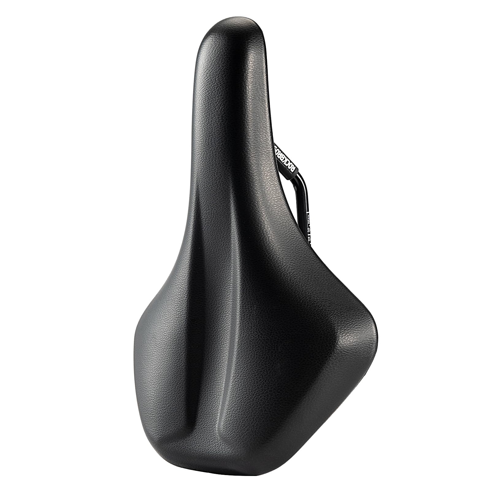 

ROCKBROS Bicycle Memory for Road Mountain and Cross Black Saddle, Comfortable, Shock-Absorbing, Foam, Waterproof, Anti-Sweat, Wave-Shaped, Stylish, чёрный