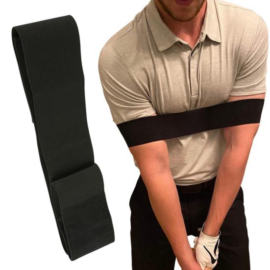 Golf Armkorrekturgürtel Leicht Faltbar Golfschwungtrainer Verstellbare Stabilitätsunterstützung Herren Damen Verbessern Schwunggenauigkeit Trainingswerkzeug