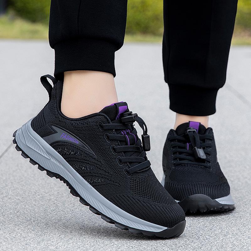 Women's Non-Slip Comfortable Walking Shoes - Soft Sole for Middle-aged & Elderly