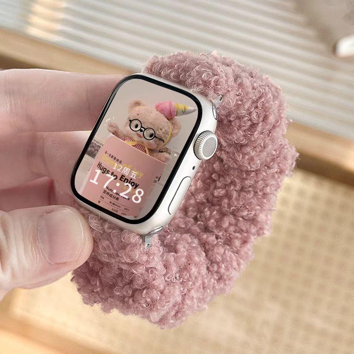 

1 мягкий эластичный нейлоновый ремешок-резинка для Apple Watch S10 46 мм 42 мм Ultra 2 49 мм 44 мм 45 мм 41 мм 40 мм 38 мм женский браслет Solo Loop ремешок для часов 42/44/45/49/46mm катоба