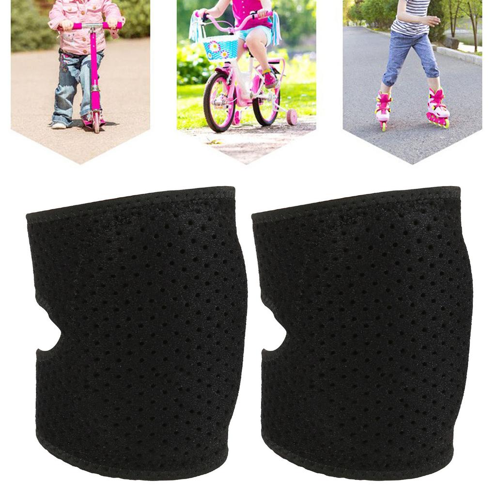 1 Pair Breathable Knee Pads Skid Resistant Sports Knee Pads Elbow Leg Protectors for Kids