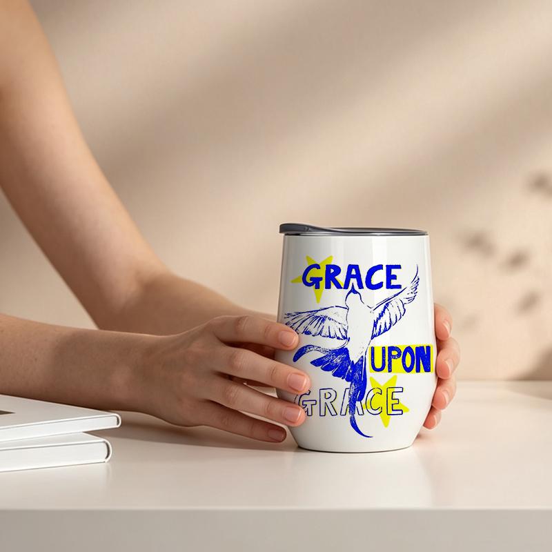 355ml Eggshell Cup Swallow Star Text Element Insulated Water Cup Egg Shaped Insulated Cup Gift Cup 12oz Eggshell Insulated Cup 355ml Eggshell Cup