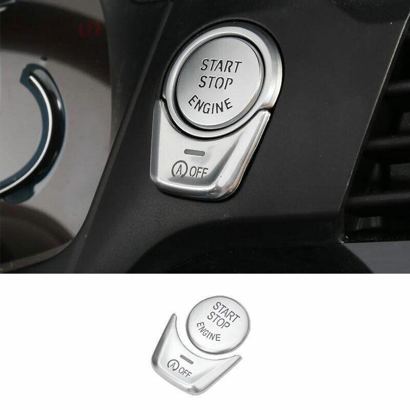 For BMW X3 G01 X4 G02 2018- Silver Ignition Switch Start Button Frame Decor