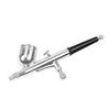 A84X-Airbrush Kit Double Action 0.2Mm Air 0.5Mm Fluid Tips Needles Nozzles And Hose Adapter For Painting Nails Cake Tattoo