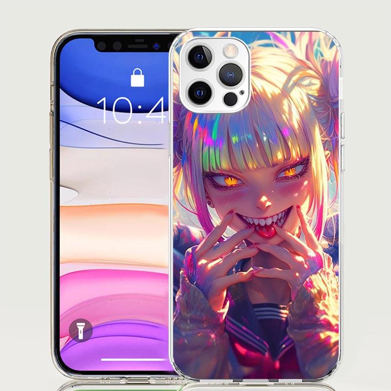 Himiko Toga My Hero Fashion Phone Case For iPhone 17 Air 16 15 Plus 11 14 Pro Max 13 Mini 12 7 8 + SE Pattern Art Customized Cov