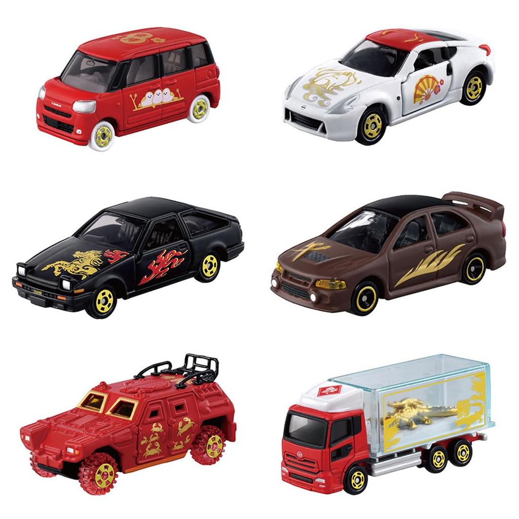TAKARA TOMY Tomica Fukumai Tomica Box Miniature Car Toy for Ages 3 and Up