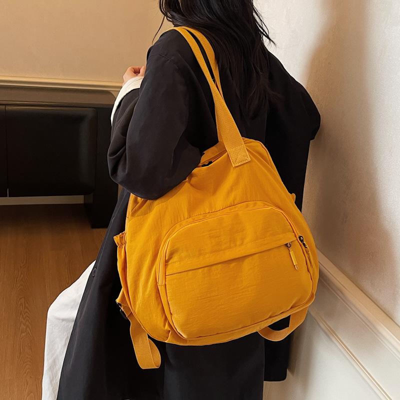 Backpack Women's New Casual Backpack Large Capacity Multifunctional Fashion Travel Portable Shoulder Bag Crossbody Bag