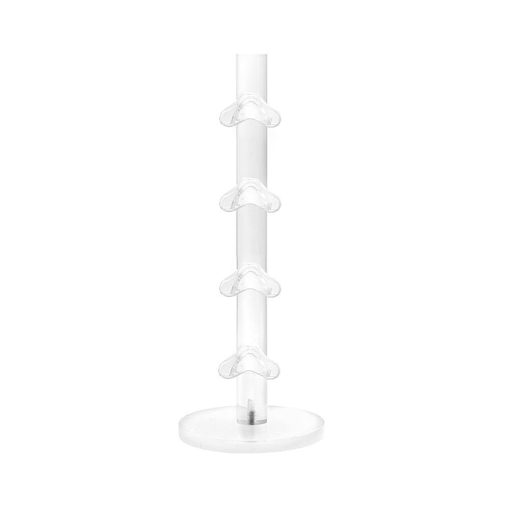 Transparent Eyeglasses Show Stand Multi Layers Glasses Showcase Shelf