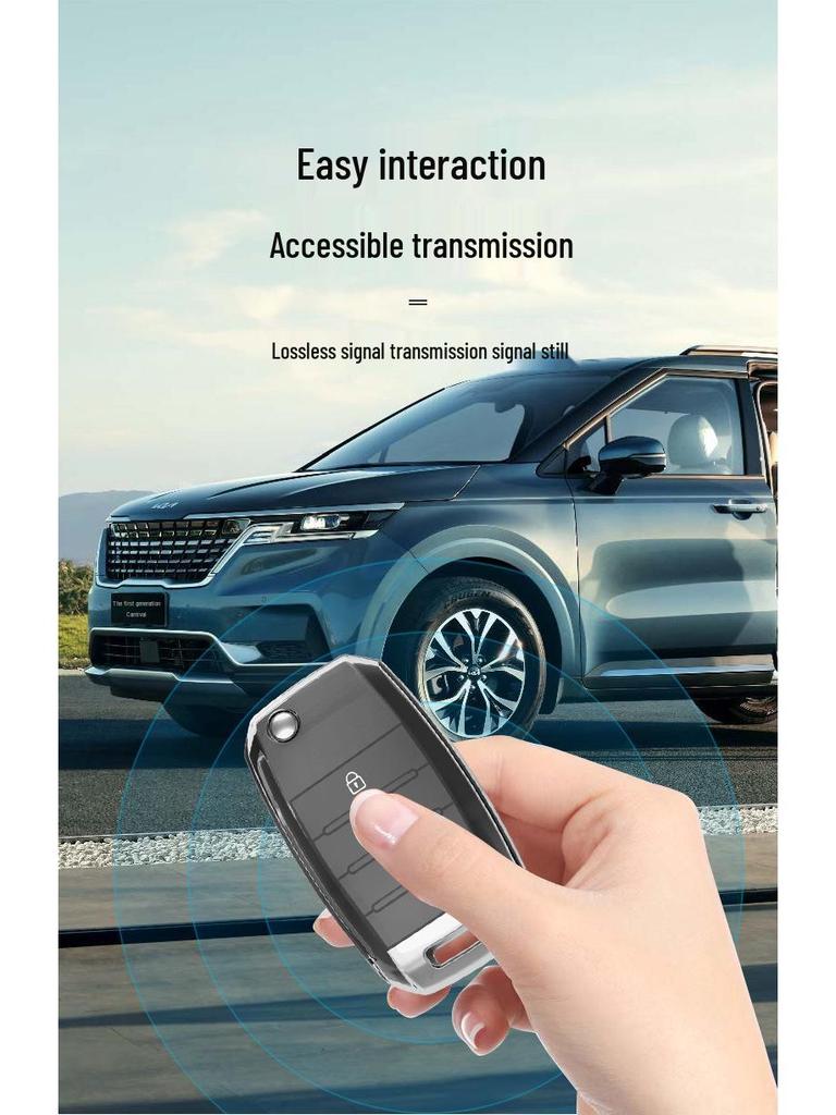 Kia K2/K3/K4/K5 Minimalist Key Case for Huan Chi, Zhi Pao, KXCross, KX7, Yipao Models