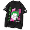 Summer 2026 One Piece Loronnoah Solon Monster Trio Theme 100 Cotton Print Loose Tshirt for Unisex and Women Parentchild Top