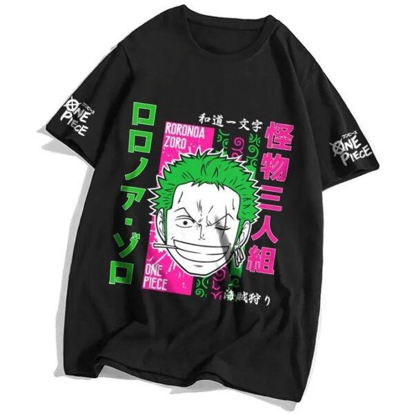 Summer 2026 One Piece Loronnoah Solon Monster Trio Theme 100 Cotton Print Loose Tshirt for Unisex and Women Parentchild Top S