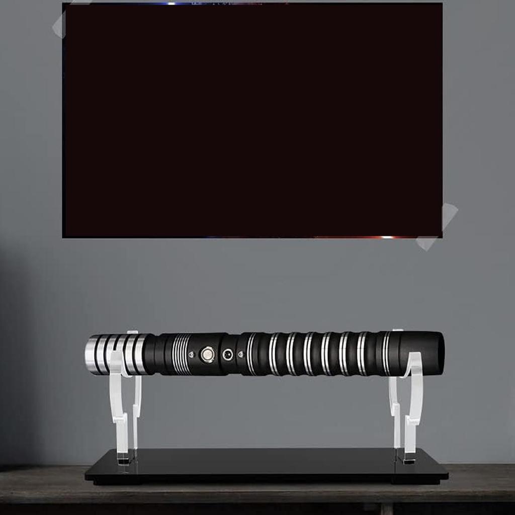 Light Sword Rack Acrylic Space Saving Easy Assembly Light Sword Stand Display Rack for Force FX Swords